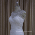 Beaded Applique Stain Wedding Dress